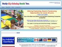 Tablet Screenshot of bigcoloringbooks.com